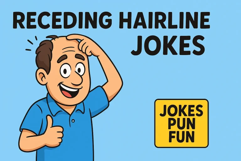 Receding Hairline Jokes