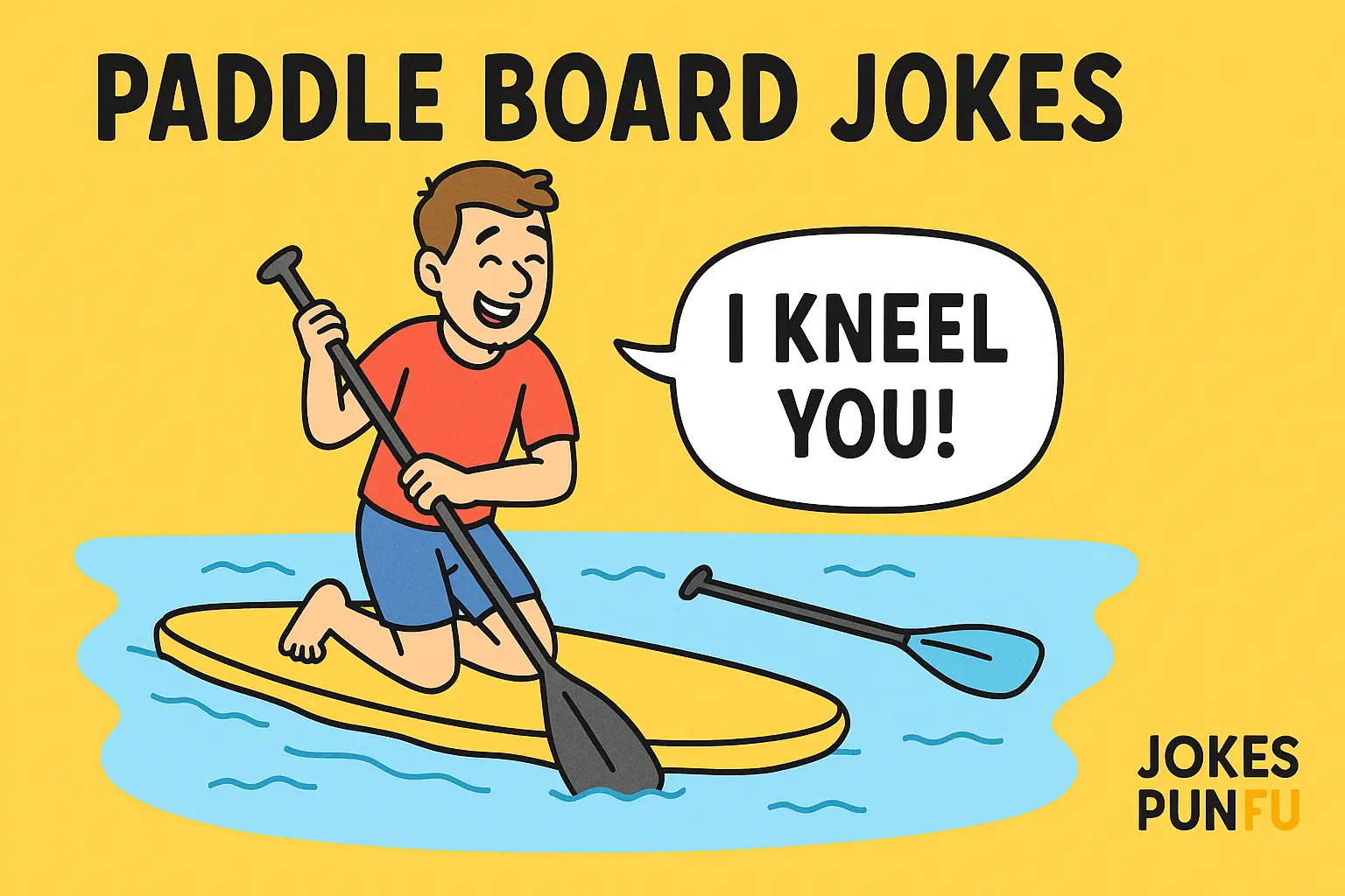 100+ Hilarious Paddle Board Jokes to Float Your Funny Bone