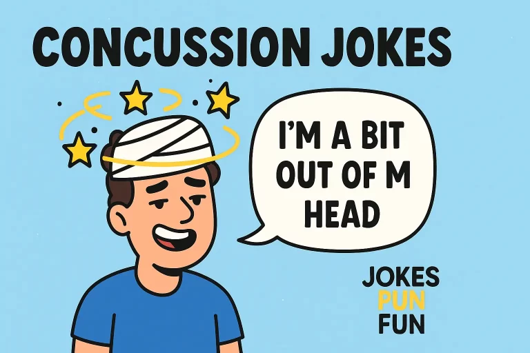 Concussion jokes