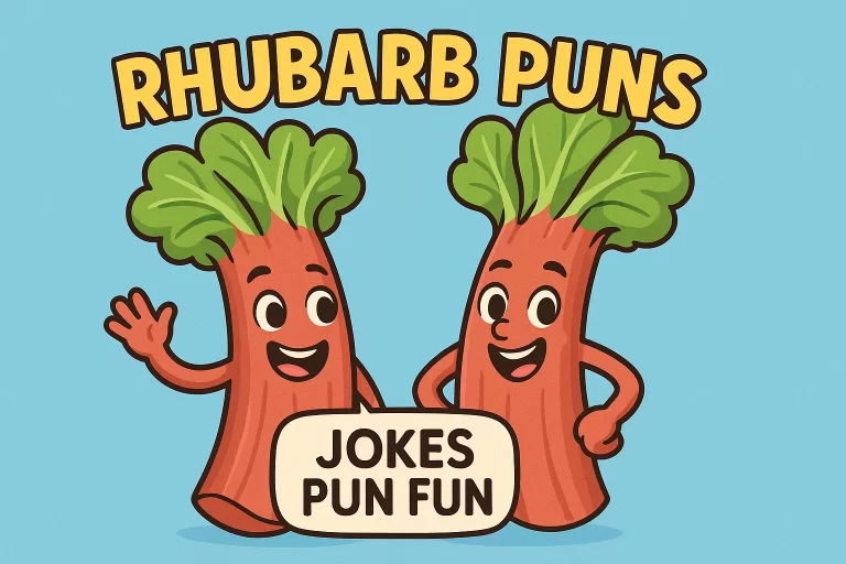Rhubarb Puns