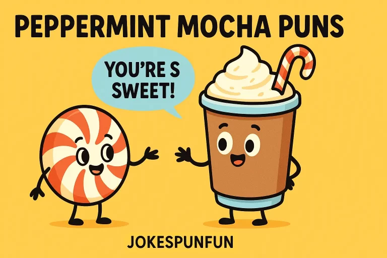 Peppermint Mocha Puns