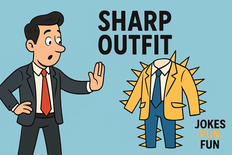 Sharp Outfit Jokes