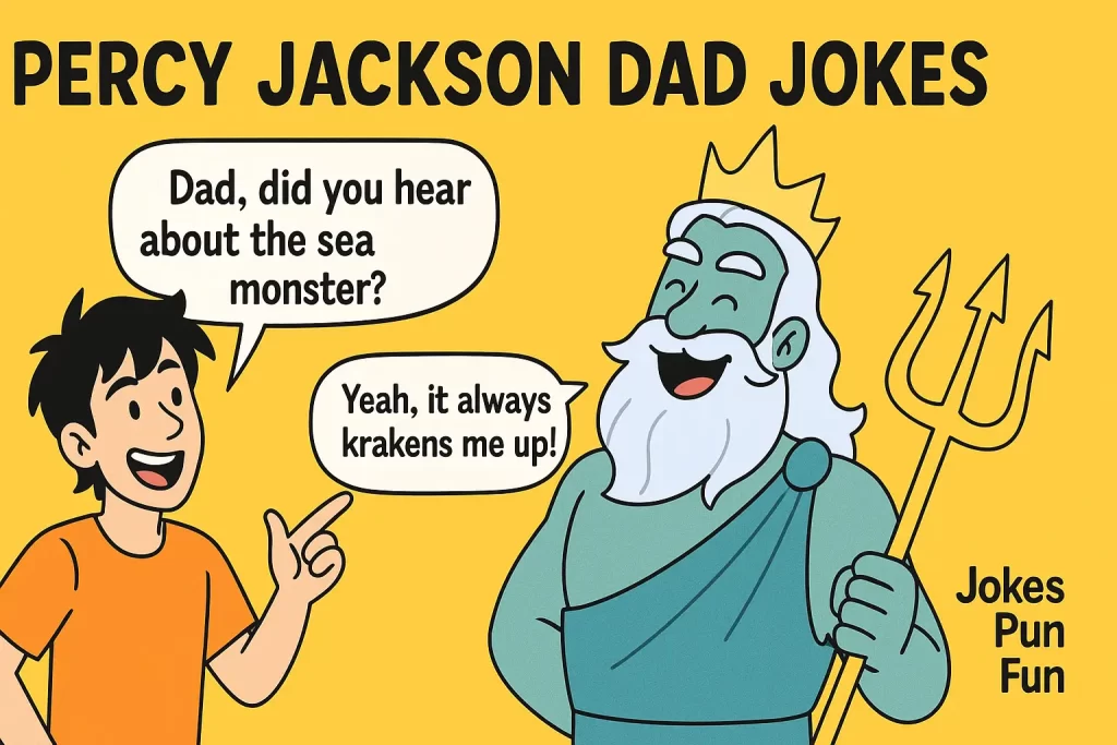 Percy Jackson Dad Jokes