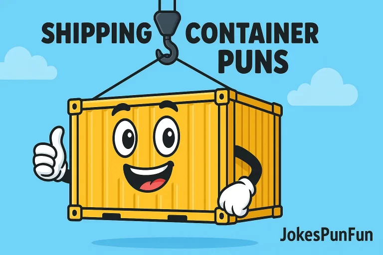 Shipping Container Puns