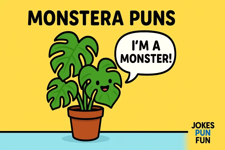 Monstera Puns