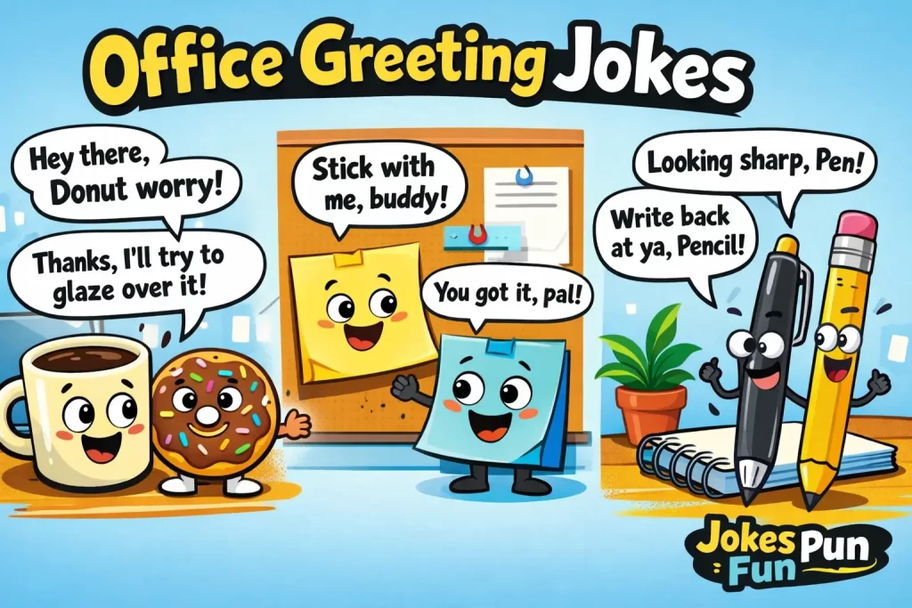 Office Greeting Jokes