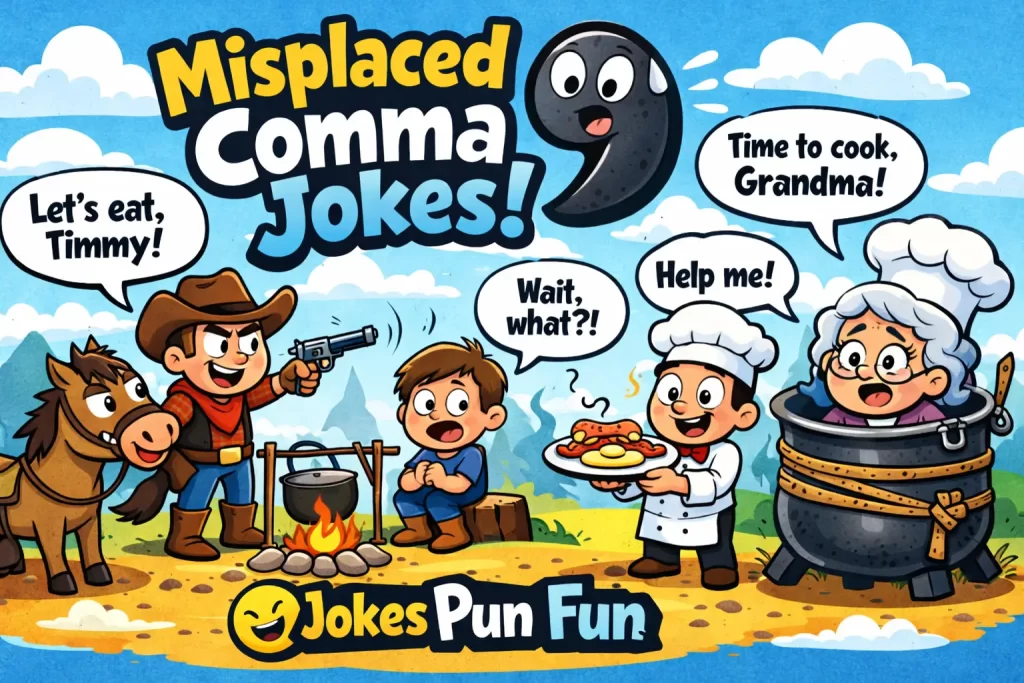 Misplaced Comma Jokes