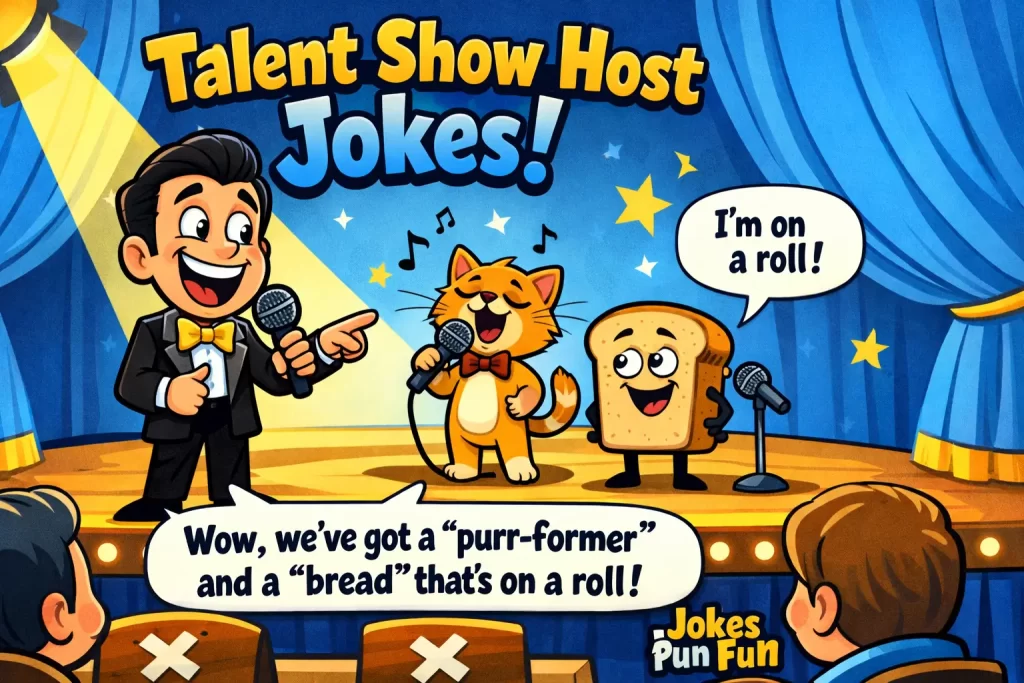 Talent Show Host Jokes