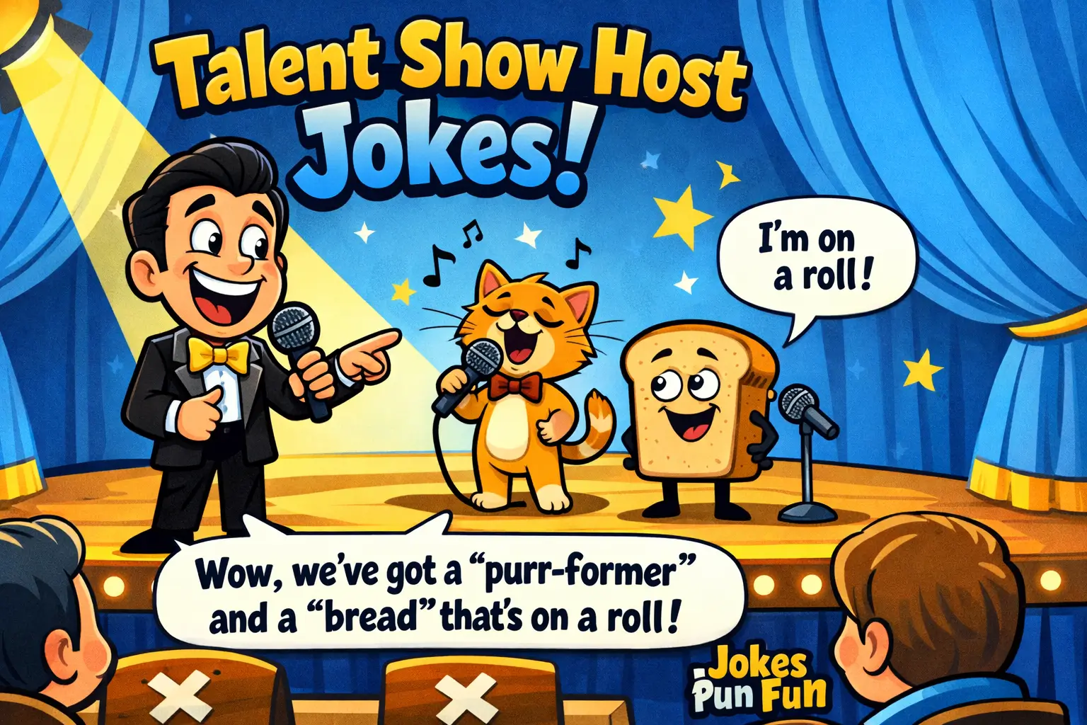 Talent Show Host Jokes
