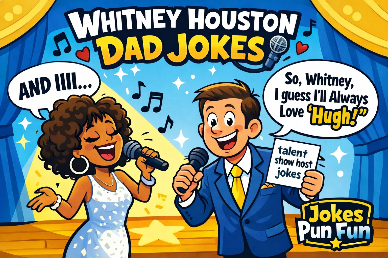 Whitney Houston Dad Joke​s