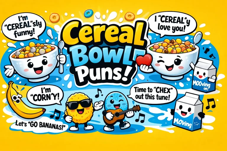 Cereal Bowl Puns