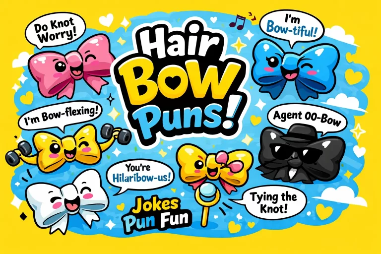 Hair Bow Puns