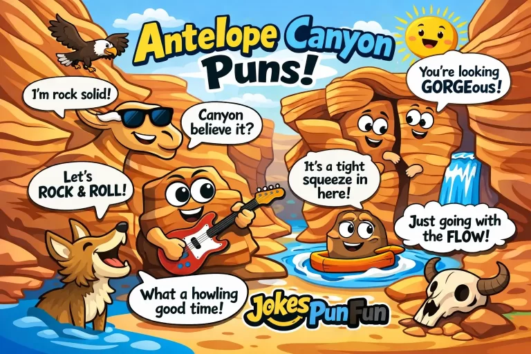 Antelope Canyon Puns
