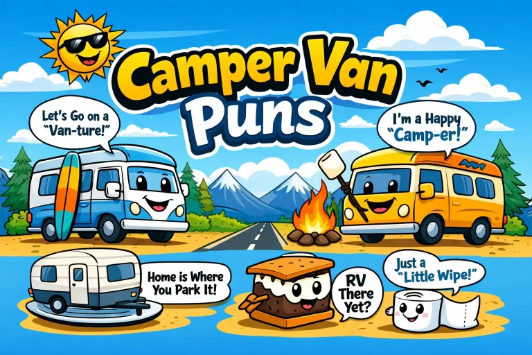 Camper Van Puns