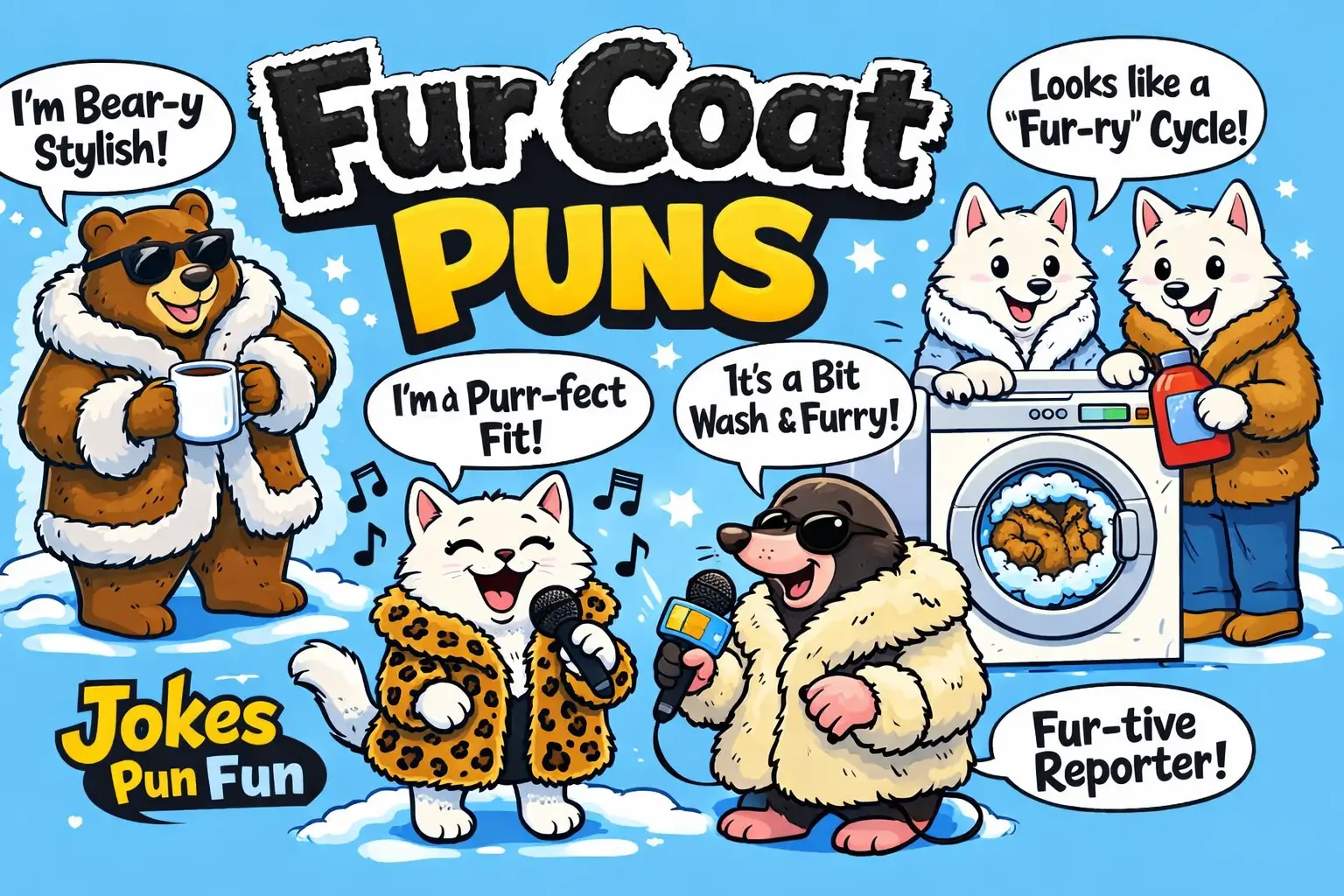 fur coat puns​