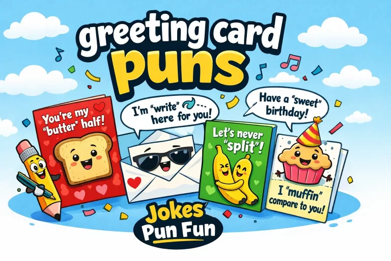 Greeting Card Puns​