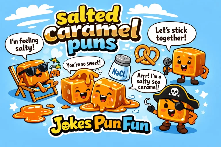salted caramel puns​