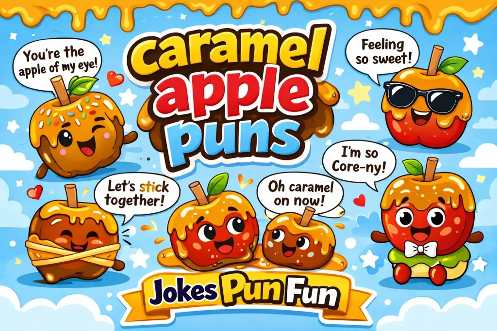 Caramel Apple Puns