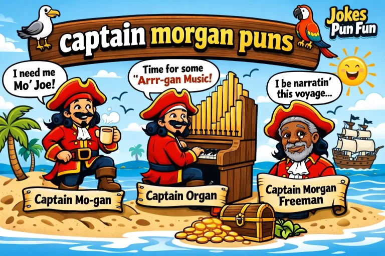 captain morgan puns​