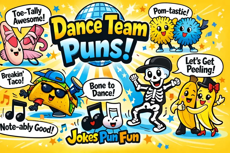 Dance Team Puns