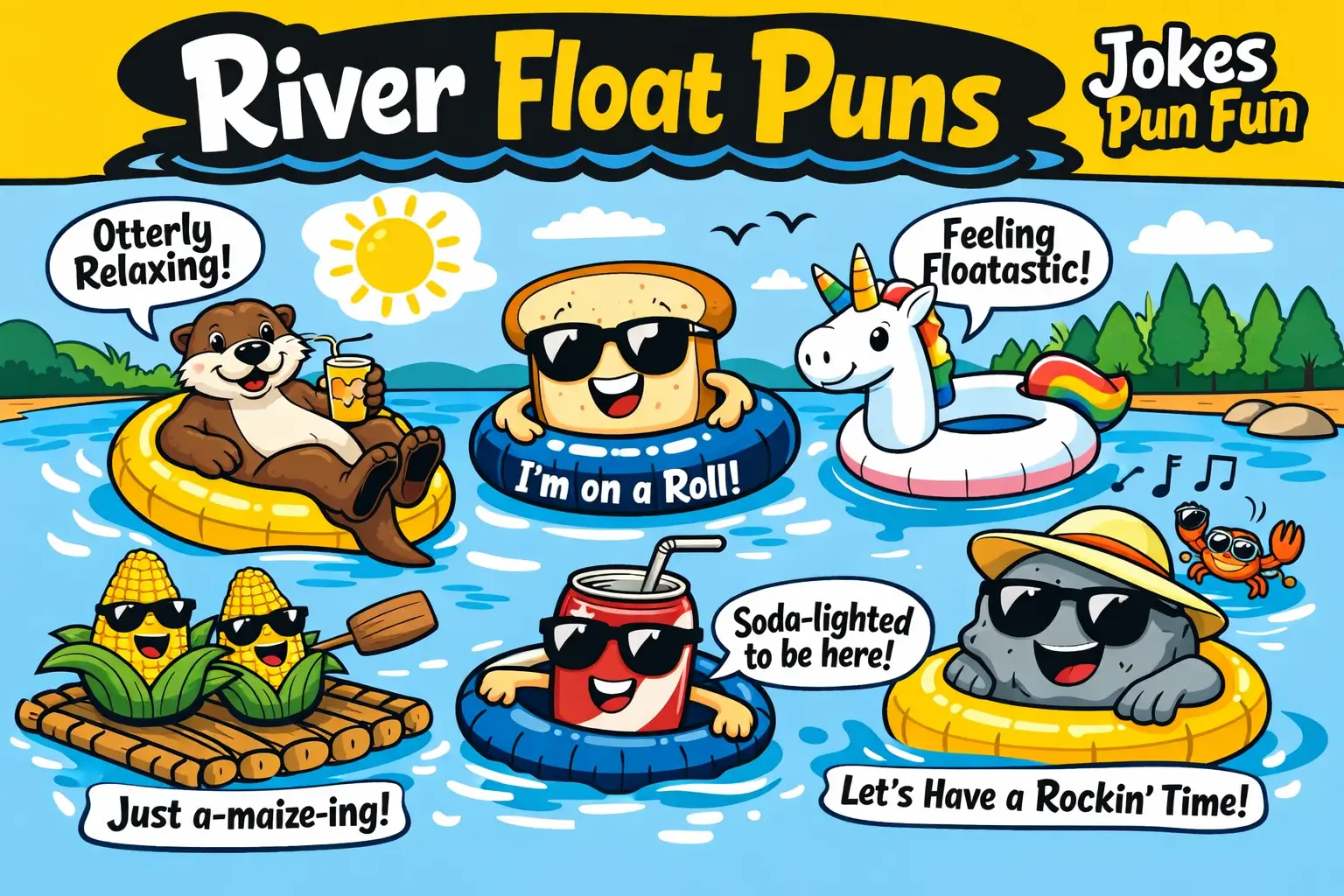 46+ River Float Puns That Will Make You Laugh Non Stop