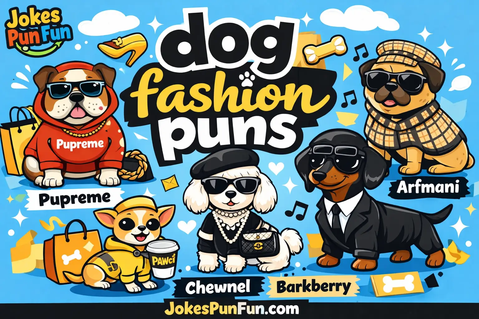 dad fashion puns​