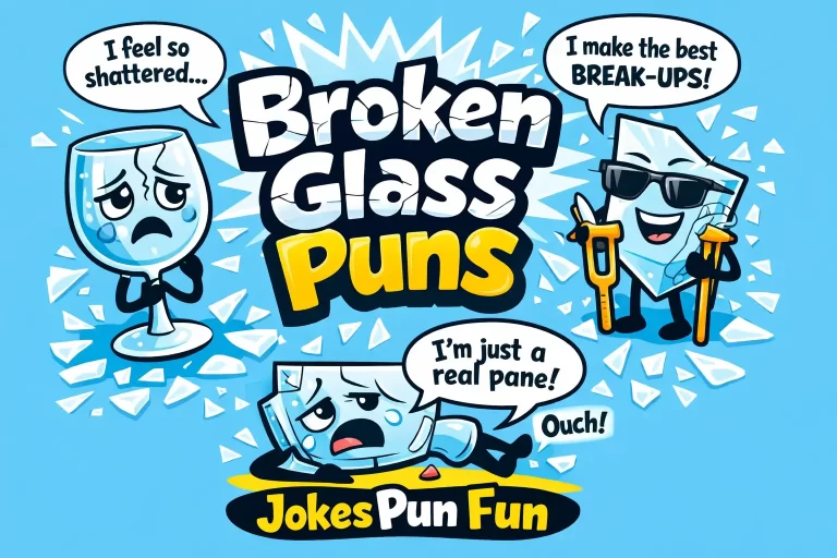 Broken Glass Puns