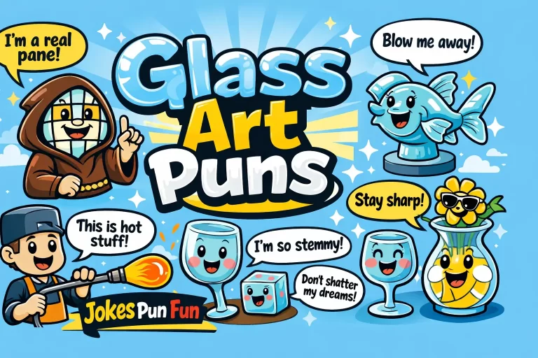 Glass Art Puns​