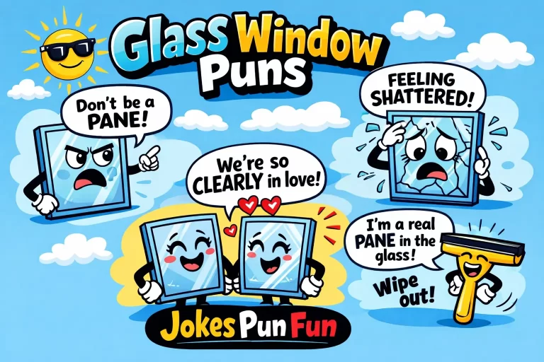 glass window puns​