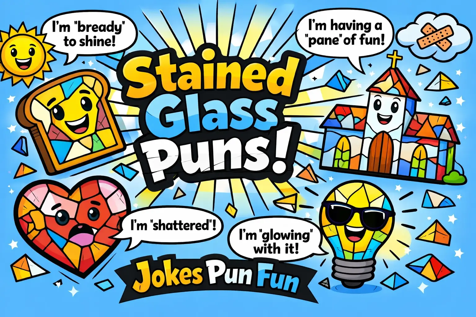 Stained Glass Puns​