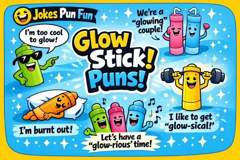 glow stick puns​