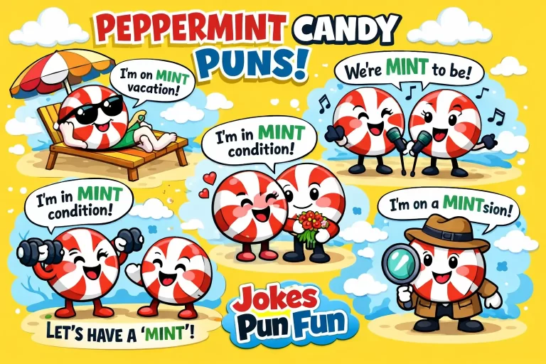 Peppermint Candy Puns