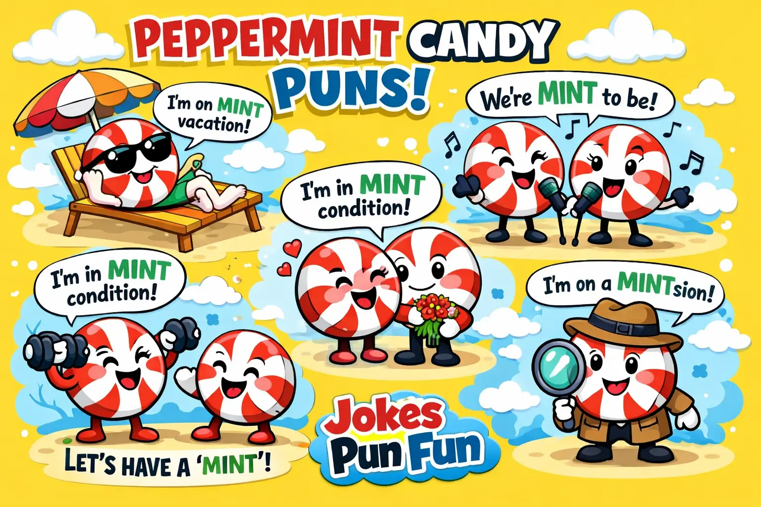 42+ Sweet Peppermint Candy Puns That Will Make You Smile
