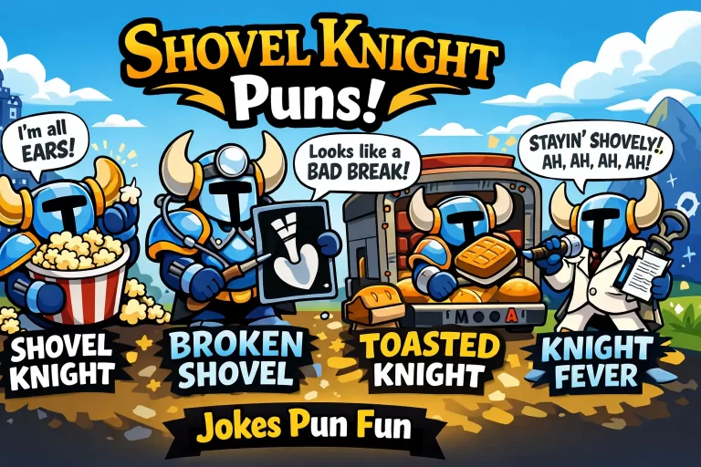 Shovel Knight Puns