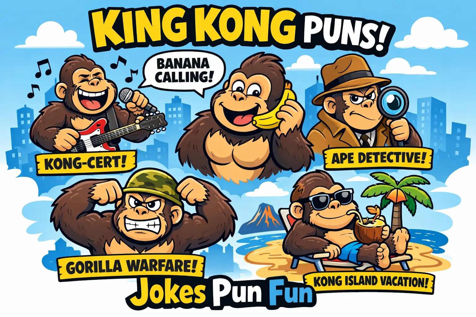 Fun 46+ King Kong Puns That Will Have You Laughing Out Loud