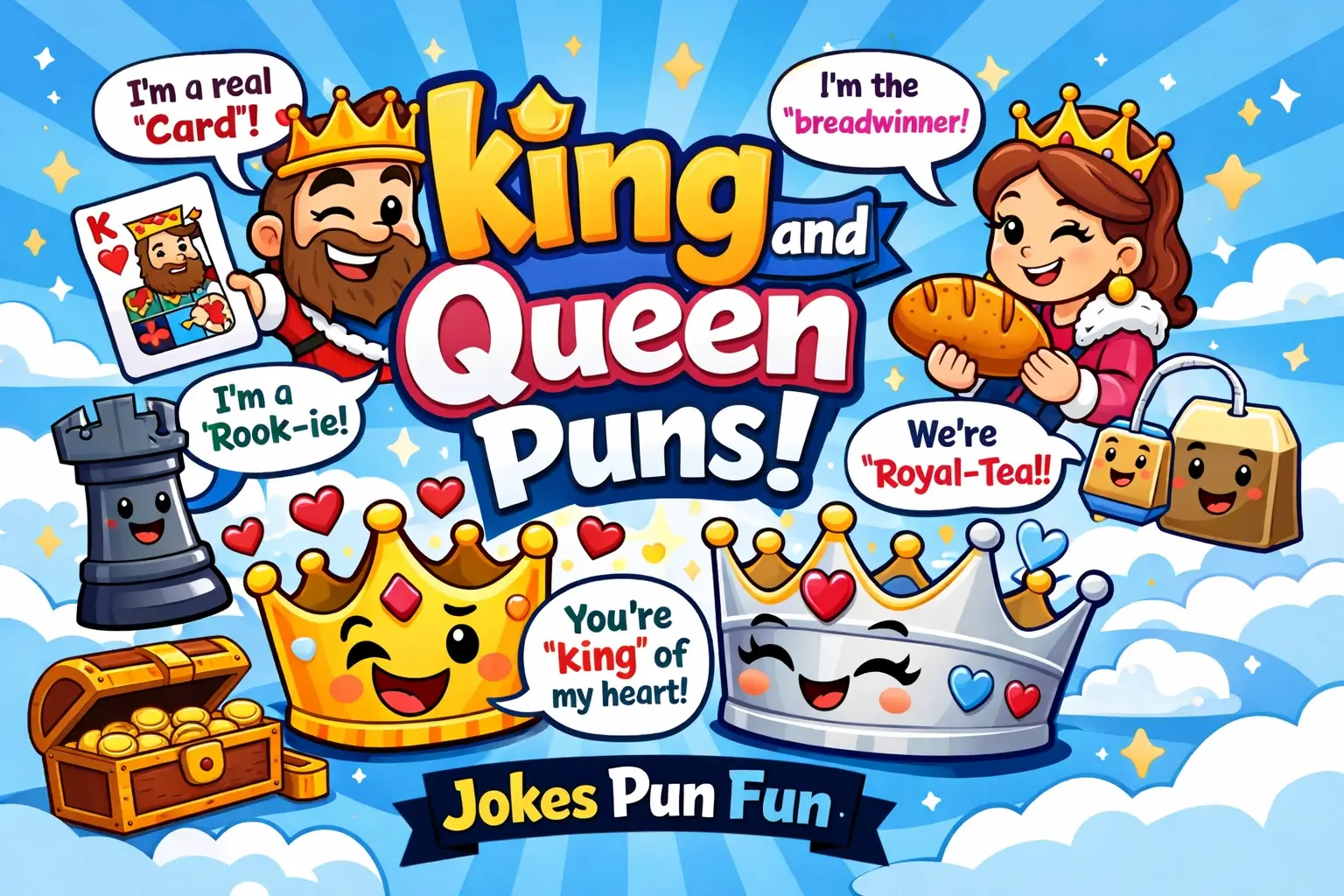 king and queen puns​