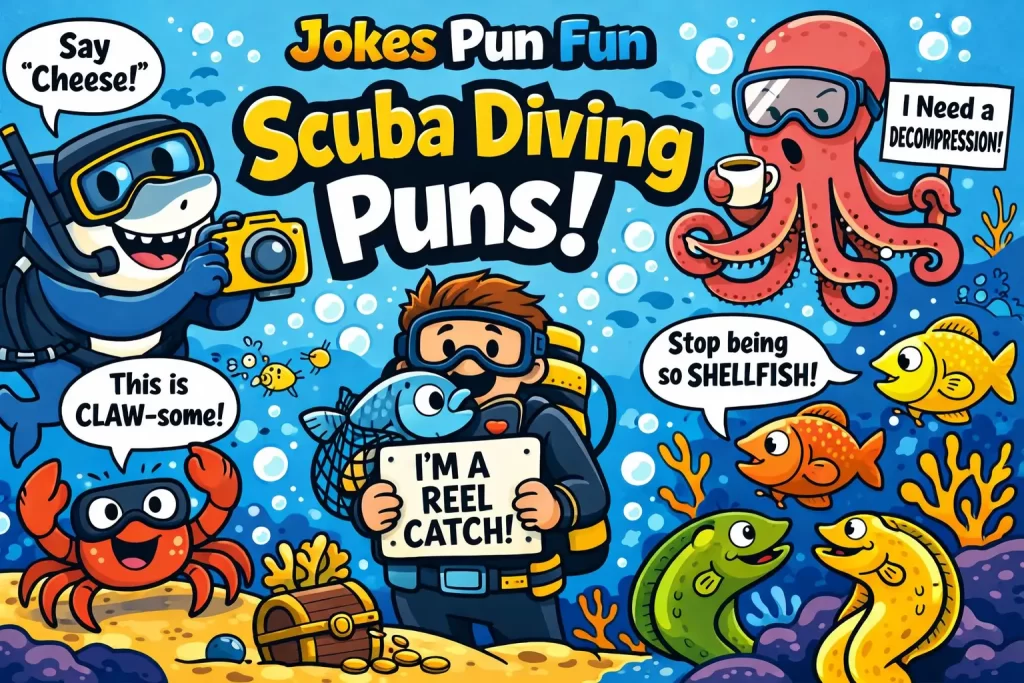 Scuba Diving Puns