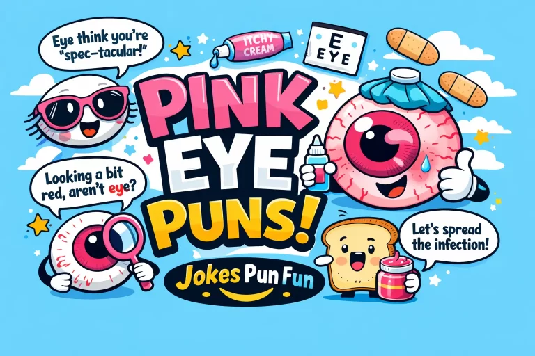 Pink Eye Puns​