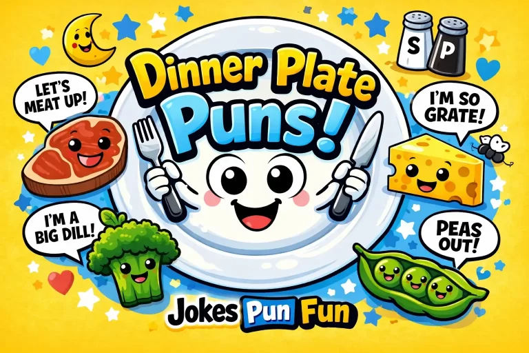 Dinner Plate Puns