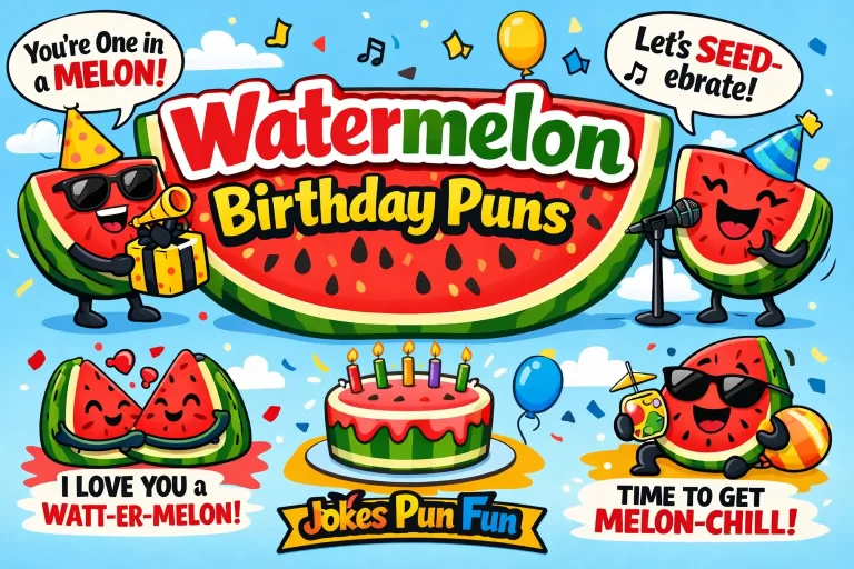 Watermelon Birthday Puns