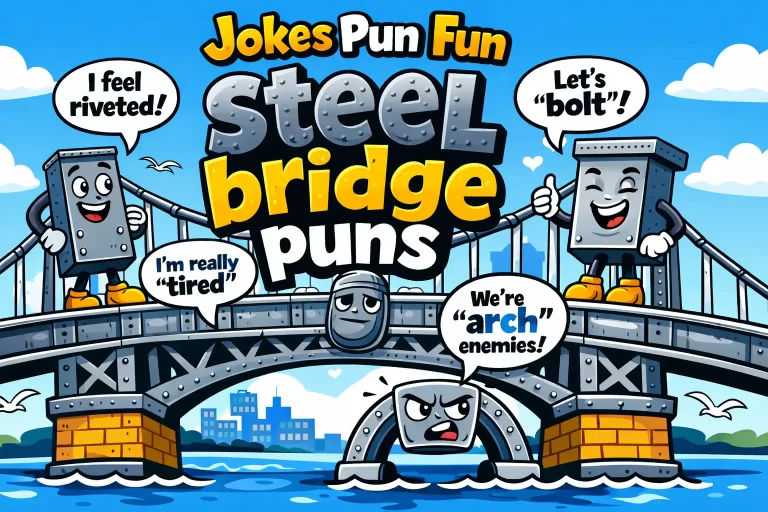 Steel Bridge Puns