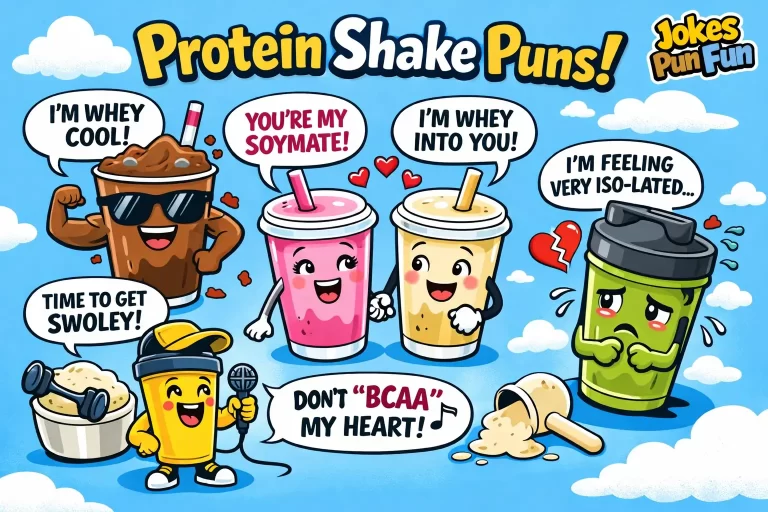 Protein Shake Pun