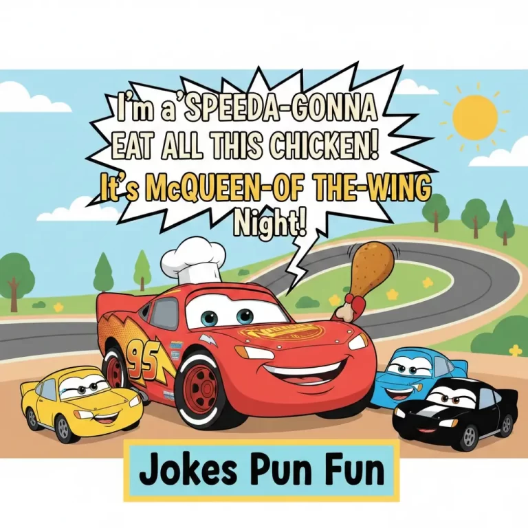lightning mcqueen puns​