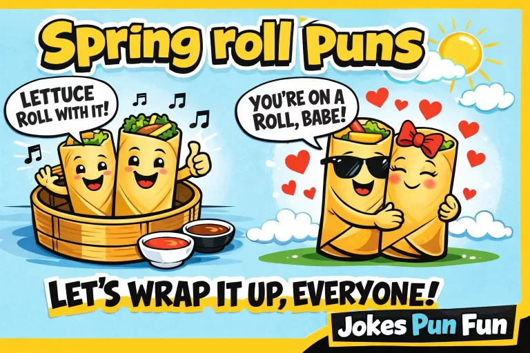 spring roll puns​