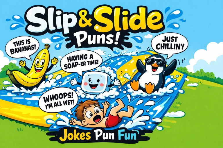 Slip and Slide Puns
