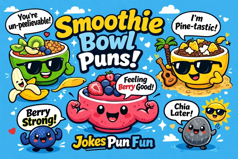 smoothie bowl puns​